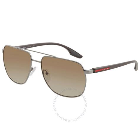 Prada Linea Rossa PS55QS 5AV1X1 62 Sunglasses 